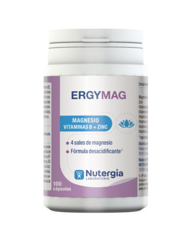 Nutergia ErgyMag 100 Cápsulas