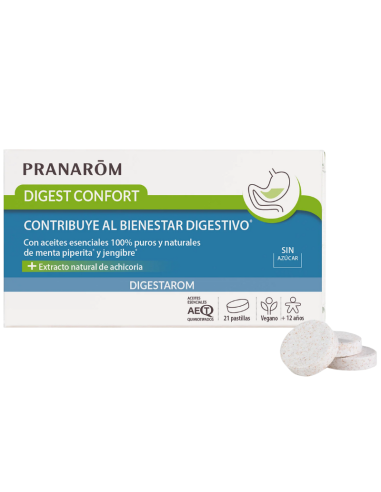 PRANAROM Digestarom Digest Confort 21 Pastillas