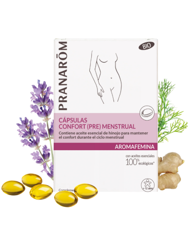 PRANAROM Aromafemina 30 Cápsulas Confort (Pre) Menstrual