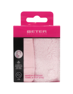 BETER Toalla Desmaquillante y Banda Cabello
