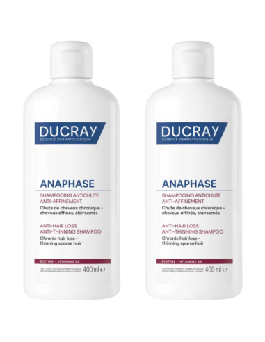 DUCRAY Duplo Anaphase Champú Anticaída y Antiafinamiento 2x400 ml