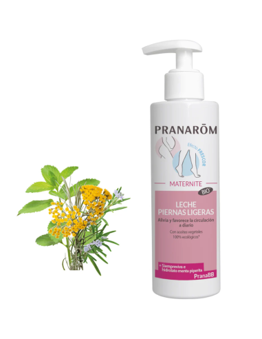 PRANAROM PranaBB Maternidad Leche Piernas Ligeras 200 ml
