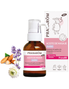 PRANAROM PranaBB Aceite de Masaje Sueño 30 ml