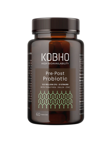 KOBHO Pre-Post Probiotic 60 Cápsulas