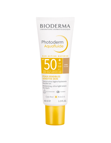 BIODERMA Photoderm Aquafluide SPF50+ Dorado 40 ml