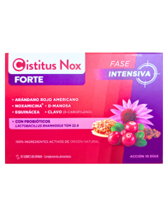 Cistitus Nox Forte Fase Intensiva Probióticos 10 Sobres...
