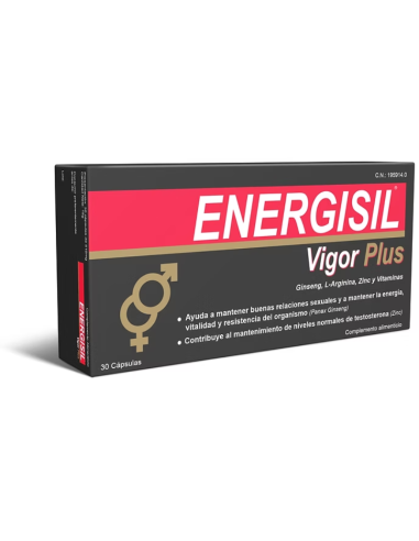 ENERGISIL Vigor Plus 30 Cápsulas