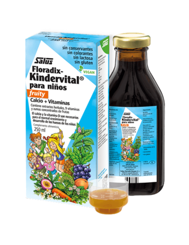 Kindervital Fruity Líquido 250 ml