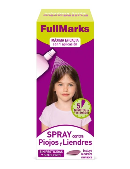 FullMarks Spray Antipiojos y Liendres 150 ml