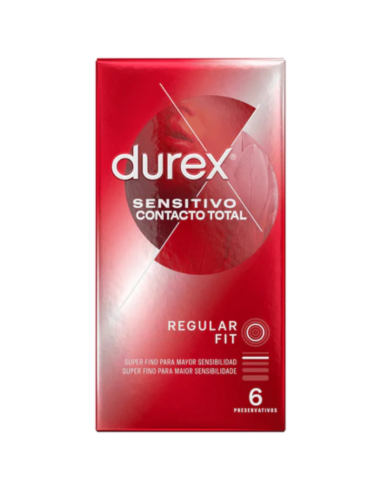 DUREX Sensitivo Contacto Total 6 Preservativos