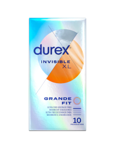 DUREX Invisible XL 10 Preservativos