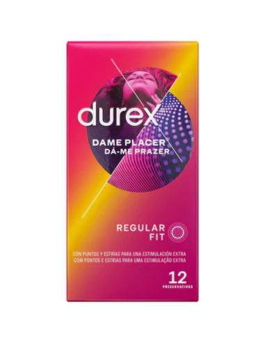DUREX Dame Placer 12 Preservativos