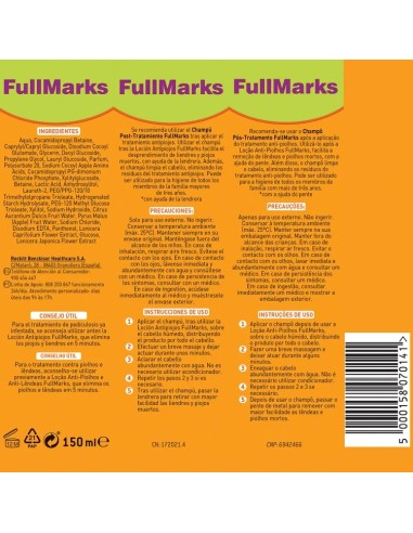 FullMarks Champú Post-Tratamiento 150 ml