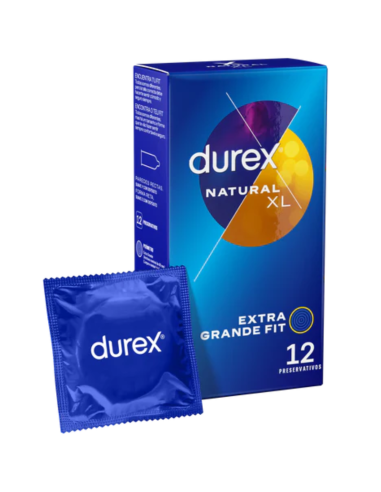 DUREX Natural XL 12 Preservativos