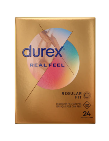 DUREX Real Feel 24 Preservativos