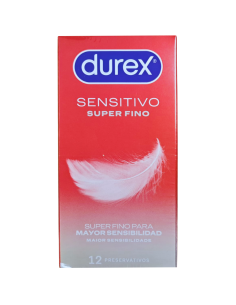 DUREX Sensitivo Super Fino 12 Preservativos