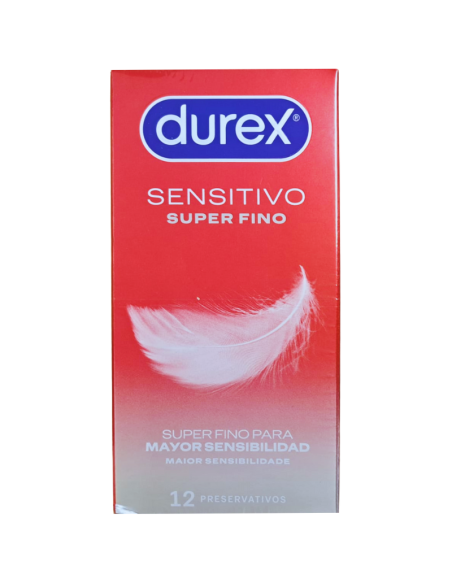 DUREX Sensitivo Super Fino 12 Preservativos