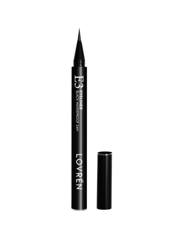 LOVREN E3 Eyeliner Negro Waterproof 24H