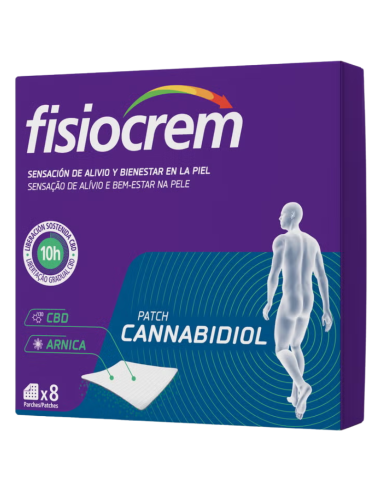 FISIOCREM Cannabidiol 8 Parches