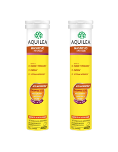 AQUILEA Magnesio + Potasio 28 Comprimidos Efervescentes