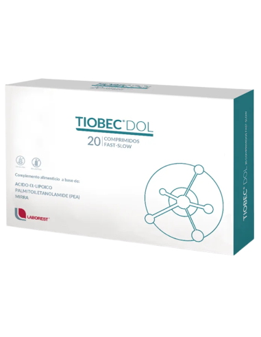 TIOBEC DOL 20 Comprimidos Fast-Slow