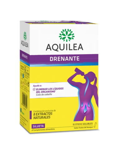 AQUILEA Drenante 15 Sticks Solubles
