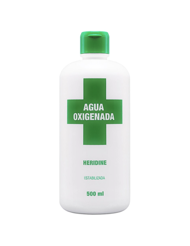 Interapothek Agua Oxigenada 6% Heridine 500 ml