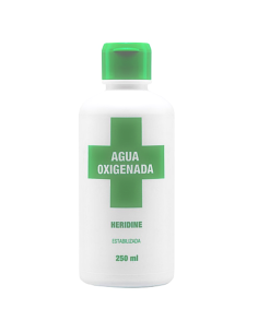 Interapothek Agua Oxigenada 6% Heridine 250 ml