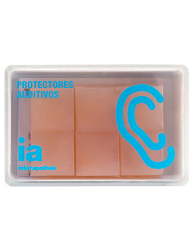 Interapothek 6 Tapones de Silicona Moldeable
