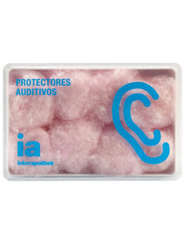 Interapothek 8 Tapones de Cera con Algodón