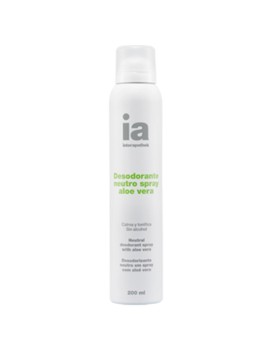 Interapothek Desodorante Neutro Spray Aloe Vera 200 ml