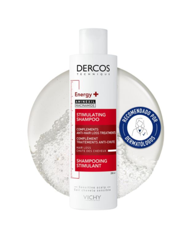 VICHY Dercos Energy+ Champú Estimulante 200 ml
