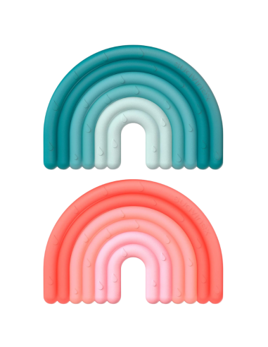 SUAVINEX Mordedor Silicona Arcoiris +0 Meses