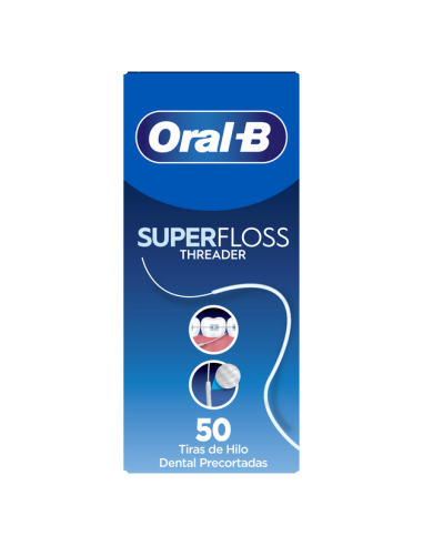 Oral-B Super Floss Hilo Dental 50 Unidades