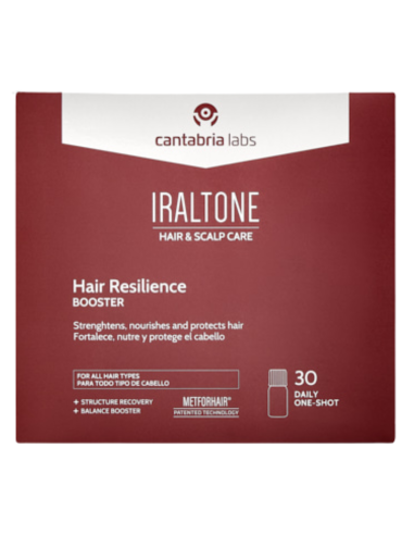 IRALTONE Hair Resilience Booster 30 Viales de 15 ml