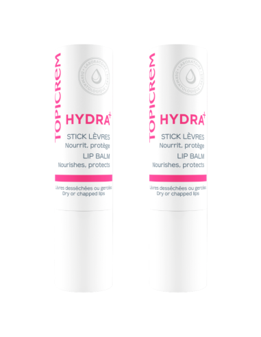 TOPICREM Duplo Hydra+ Bálsamo Labial 2x4g