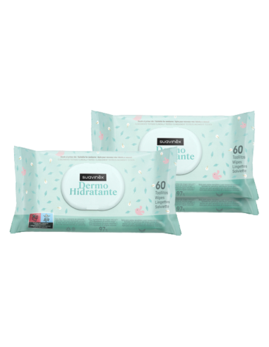 SUAVINEX Pack Toallitas Dermo Hidratantes 180...