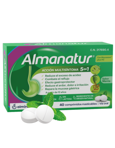 Almanatur 40 Comprimidos Masticables