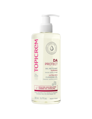 TOPICREM DA Protect Gel Sobrengrasante 500 ml