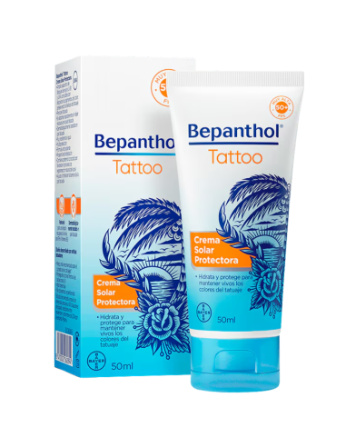 Bepanthol Tattoo Crema Solar Protectora SPF50+...