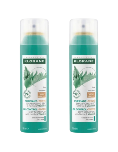 KLORANE Duplo Champú Seco Purificante Cabello...