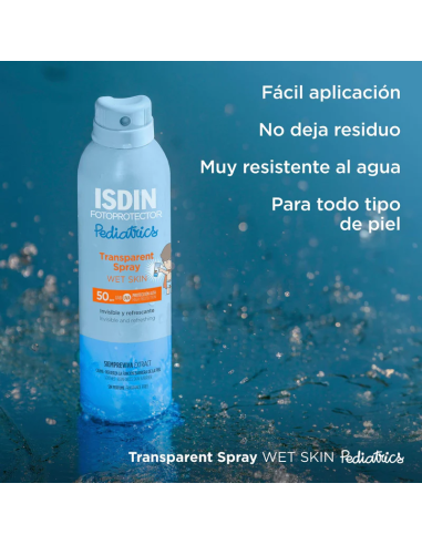 ISDIN Fotoprotección Transparente Spray Wet...