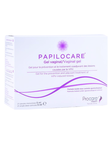 PAPILOCARE Gel Vaginal 21 Cánulas de 5 ml