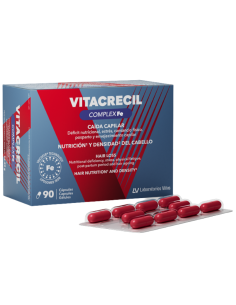 VITACRECIL Complex Fe Caída Capilar 90 Cápsulas