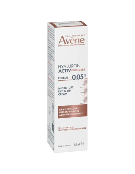 AVENE Hyaluron Activ Procedure Retinal 0,05 Crema Micro-Lift Ojos & Labios 15 ml