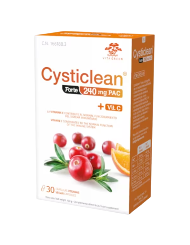 Cysticlean Forte 240mg PAC 30 Cápsulas