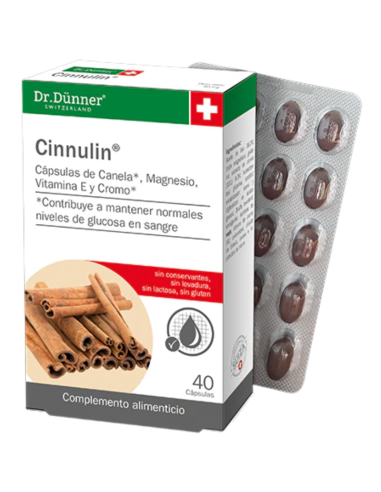 Cinnulin 40 Cápsulas