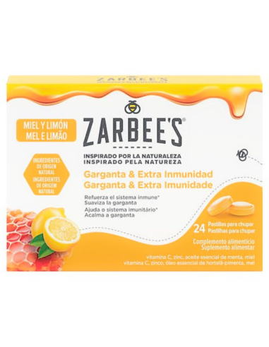 ZARBEE'S Garganta & Extra Inmunidad 24...