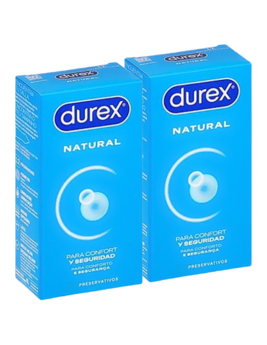 DUREX Duplo Natural 2x12 Preservativos