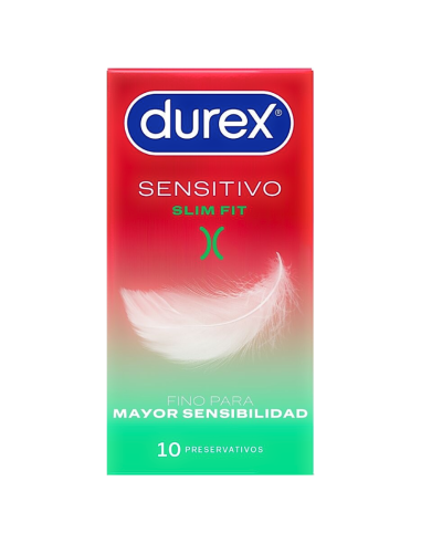 DUREX Sensitivo Slim Fit 10 Preservativos
